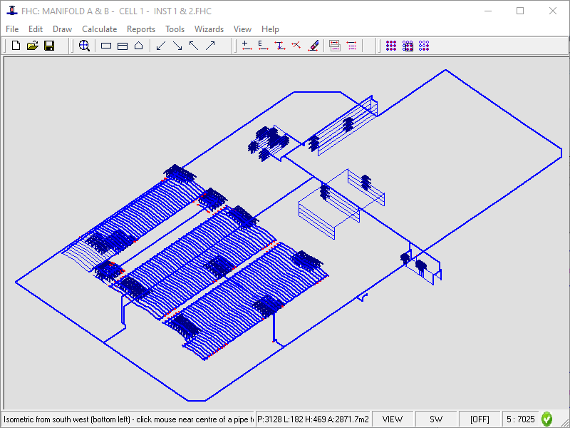 FHC hydraulic calculation & analysis software